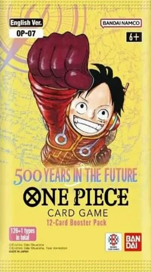 Bandai One Piece Card Game: Booster Display in The Future (OP-07) Booster Pack for Kids Age 6+ (English Version)