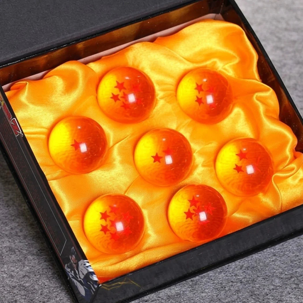 7-Piece Crystal Dragon Ball Set with Gift Box