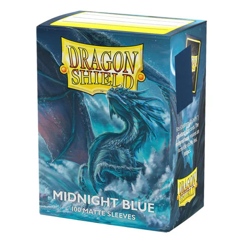 Dragon Shield Matte Sleeves – Midnight Blue Standard Size