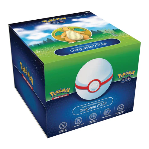 Pokemon TCG: Pokemon GO Premier Deck Holder Collection Dragonite VSTAR