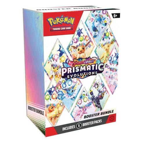 Pokemon TCG: Scarlet & Violet - Prismatic Evolutions Booster Bundle (English Version)