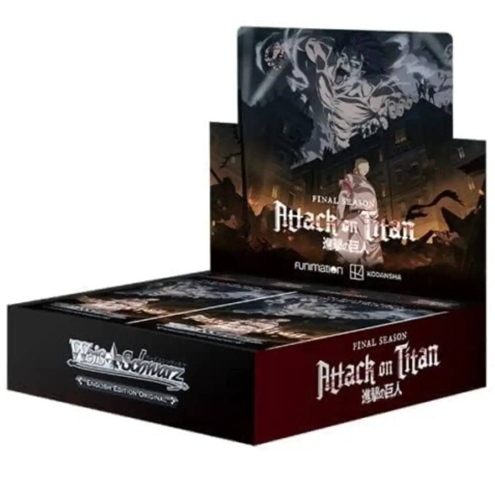 Weiss Schwarz: Attack On Titan: Final Season - Booster Box English