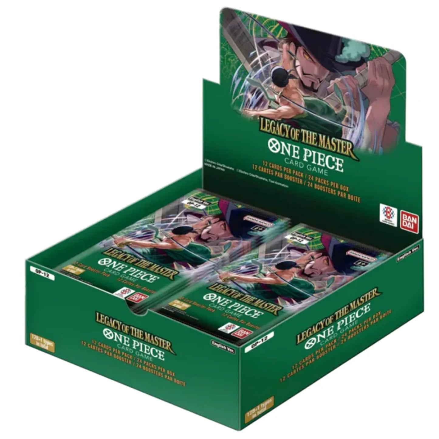 One Piece TCG: Legacy of The Master (OP-12) Booster Box - 24 Packs (English Version)