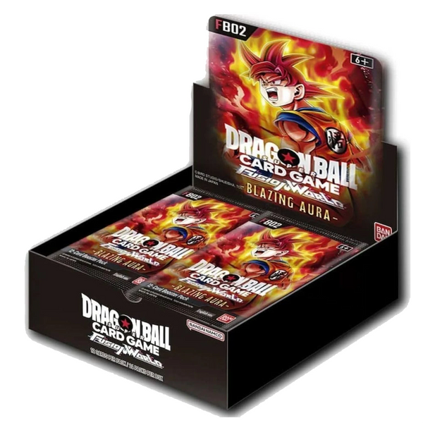Dragon Ball Super Card Game: Fusion World – Blazing Aura (FB02) Booster Box 24 Packs (English Version)