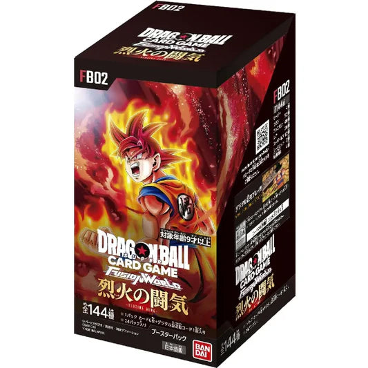 Dragon Ball Fusion World FB-02 Booster Box Japanese Version (24 Packs)