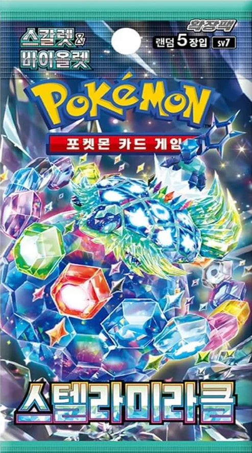 Pokemon Card Game Scarlet & Violet Expansion Pack Stellar Miracle Booster Pack (Korean Pack)