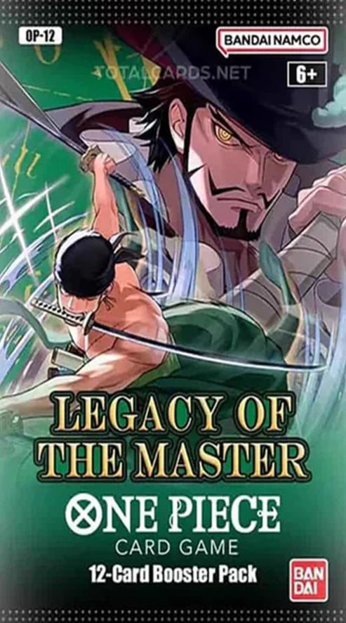One Piece TCG: Legacy of The Master (OP-12) Booster pack - 1 Packs (English Version)
