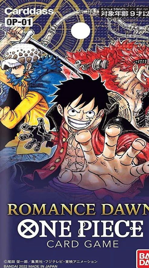BANDAI One Piece Romance Dawn Card Game [OP-01] (Japanese Version)