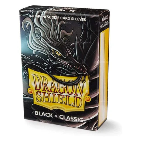 Dragon Shield Japanese Size Matte Sleeves – Black