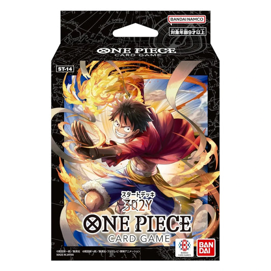 BANDAI Starter Deck 3D2Y - ST-14 - One Piece Card Game Japanese