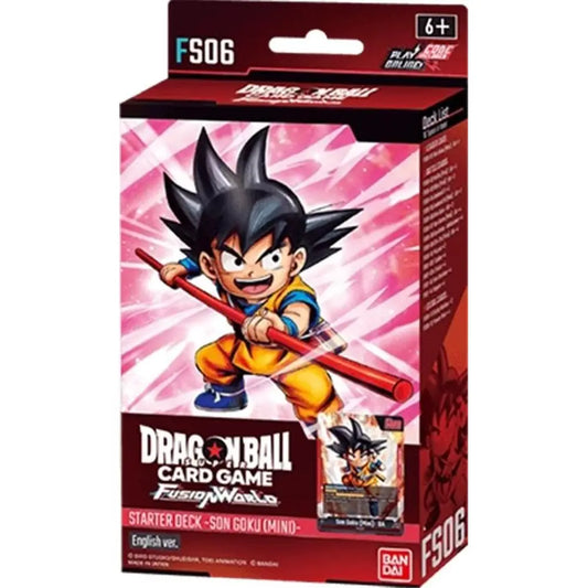 Dragon Ball Super Card Game - Fusion World Starter Deck FS06 - SON GOKU [Mini] (English Version) Dragon Ball Super Card Game - Fusion World Starter Deck FS06 - SON GOKU [Mini] (English Version)