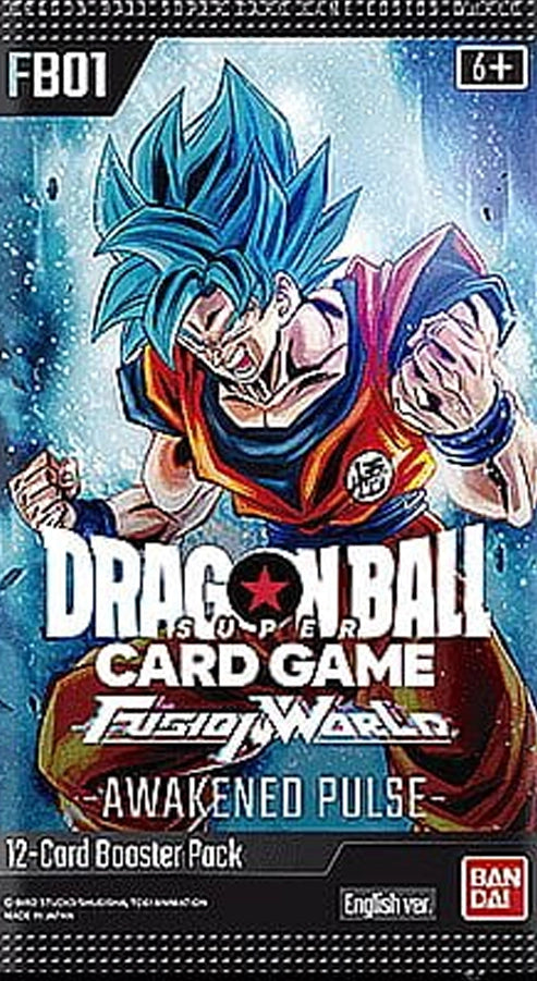 Dragon Ball Super Card Game: Fusion World - FB01 - Awakened Pulse Booster Pack (English Version)