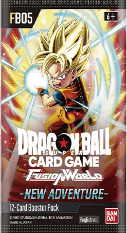 Dragon Ball Super Fusion Fb 05 New Adventures Booster Pack (English Version)