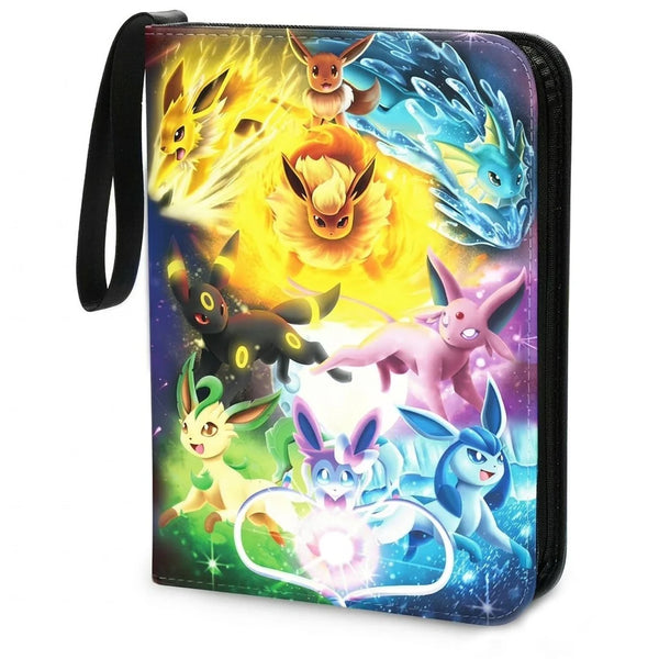 Eevee Evolutions 400 Card Binder – Premium Zipper Album