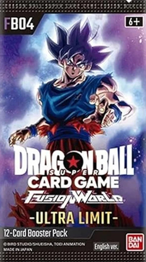 Dragon Ball Super TCG: Fusion FB04 - Ultra Limit Booster Pack (English Version)