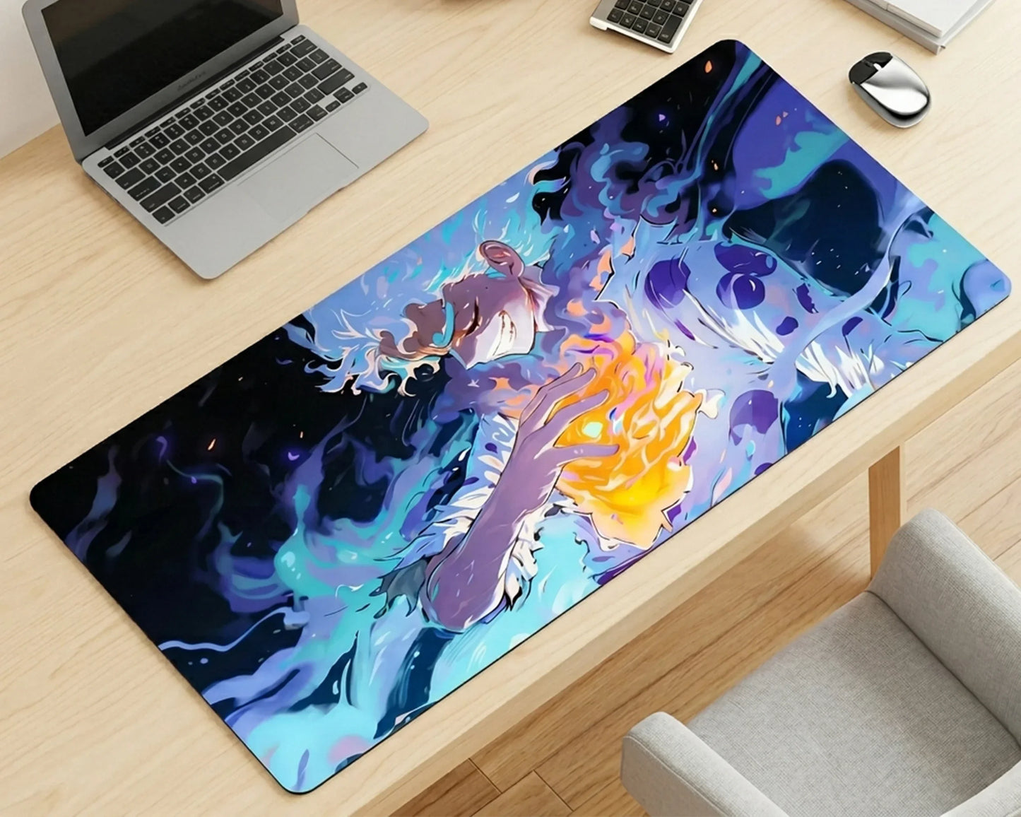 One Piece Awakening Power Gaming Mouse Pad Cosmic Aura Design