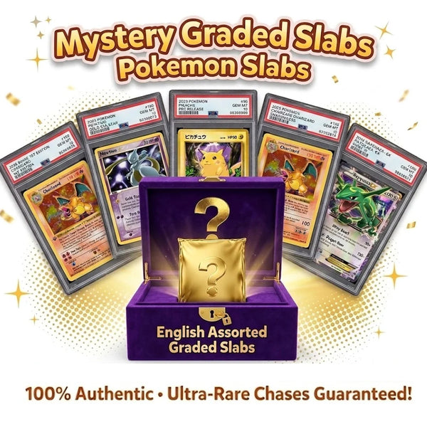 Luxury Japanese Pokémon Slab Mystery – Collector Edition