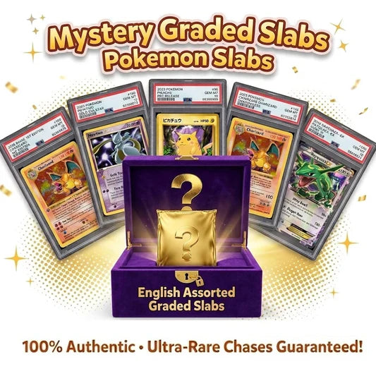 Elite Japanese Pokémon Mystery Slab – Graded Card