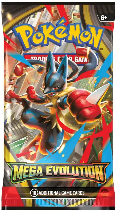 Pokemon TCG: Mega Evolution Sleeved Booster Pack (English Version)