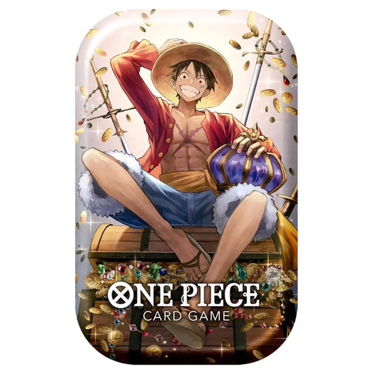 One Piece TCG Tin Pack Set Vol. 2-4 Packs (Japanese)