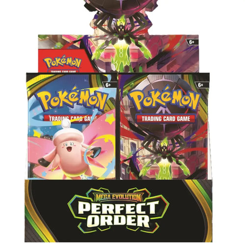 Pokémon Mega Evolution Perfect Order Booster Display Box