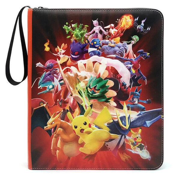 Pokémon Multi-Character 400 Card Binder – Zipper Album Case