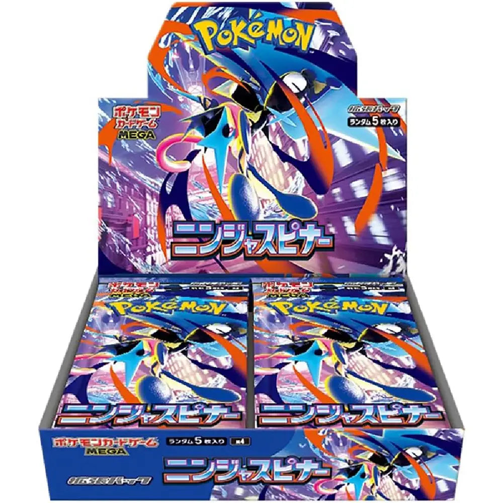 Pokemon Ninja Spinner M4 Booster Box Japanese Version