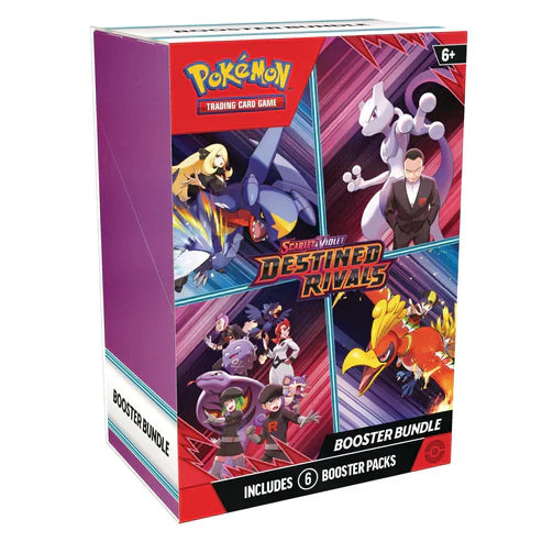 Pokemon TCG: Scarlet & Violet - Destined Rivals Booster Bundle - 6 Packs (English Version)