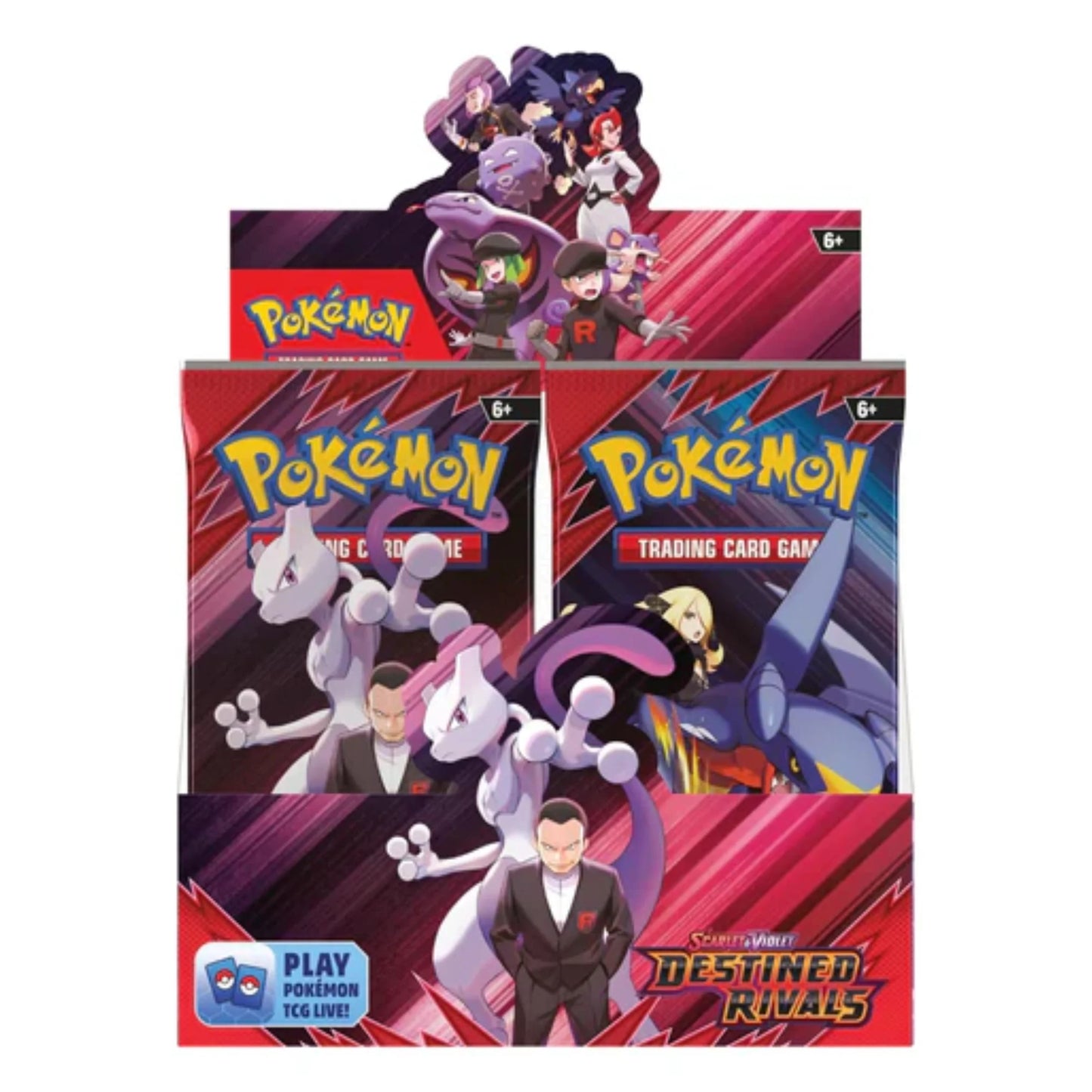 Pokemon TCG: Scarlet & Violet - Destined Rivals Booster Display Box - 36 Packs (English Version)