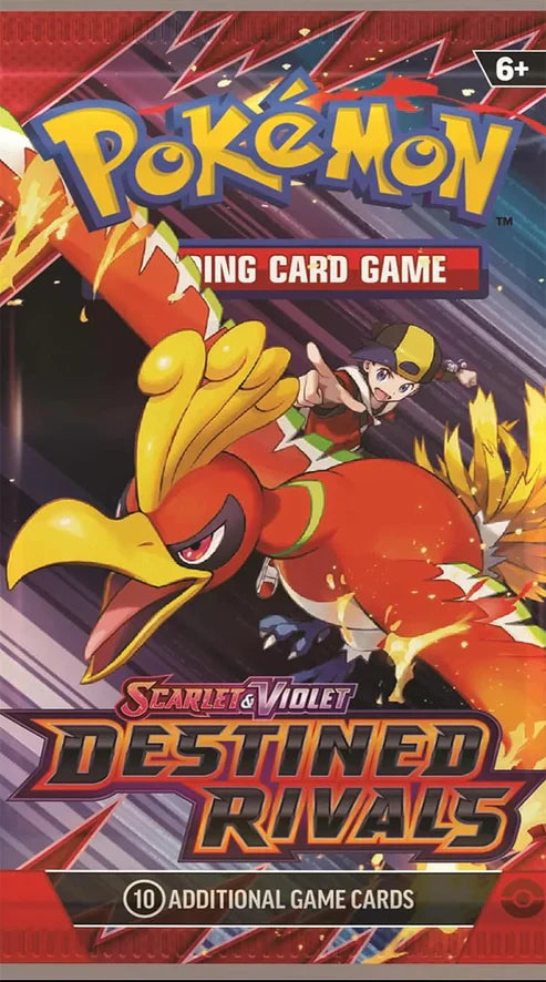 Pokemon TCG: Scarlet & Violet - Destined Rivals Booster Packs (English Version) 1 Random Card