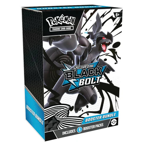 Pokemon TCG Scarlet & Violet 10.5 Black Bolt Booster Bundle Set (English Version)