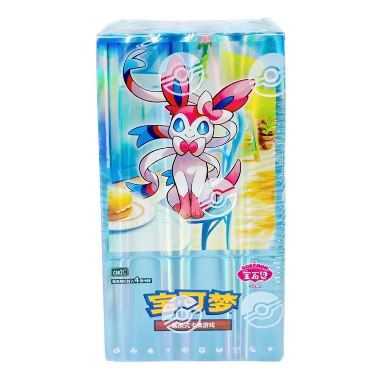Chinese Horizons Gem Pack Vol. 2 Eevee Booster Box (Chinese Version)