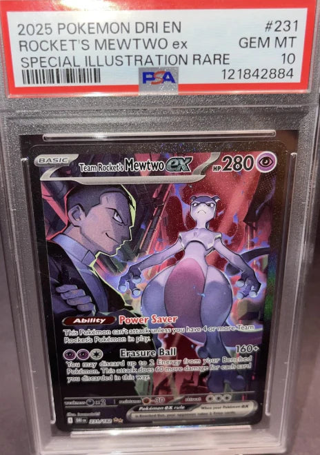 Team Rocket's Mewtwoex 231/182 Sv10: Destined Rivals (English Version)