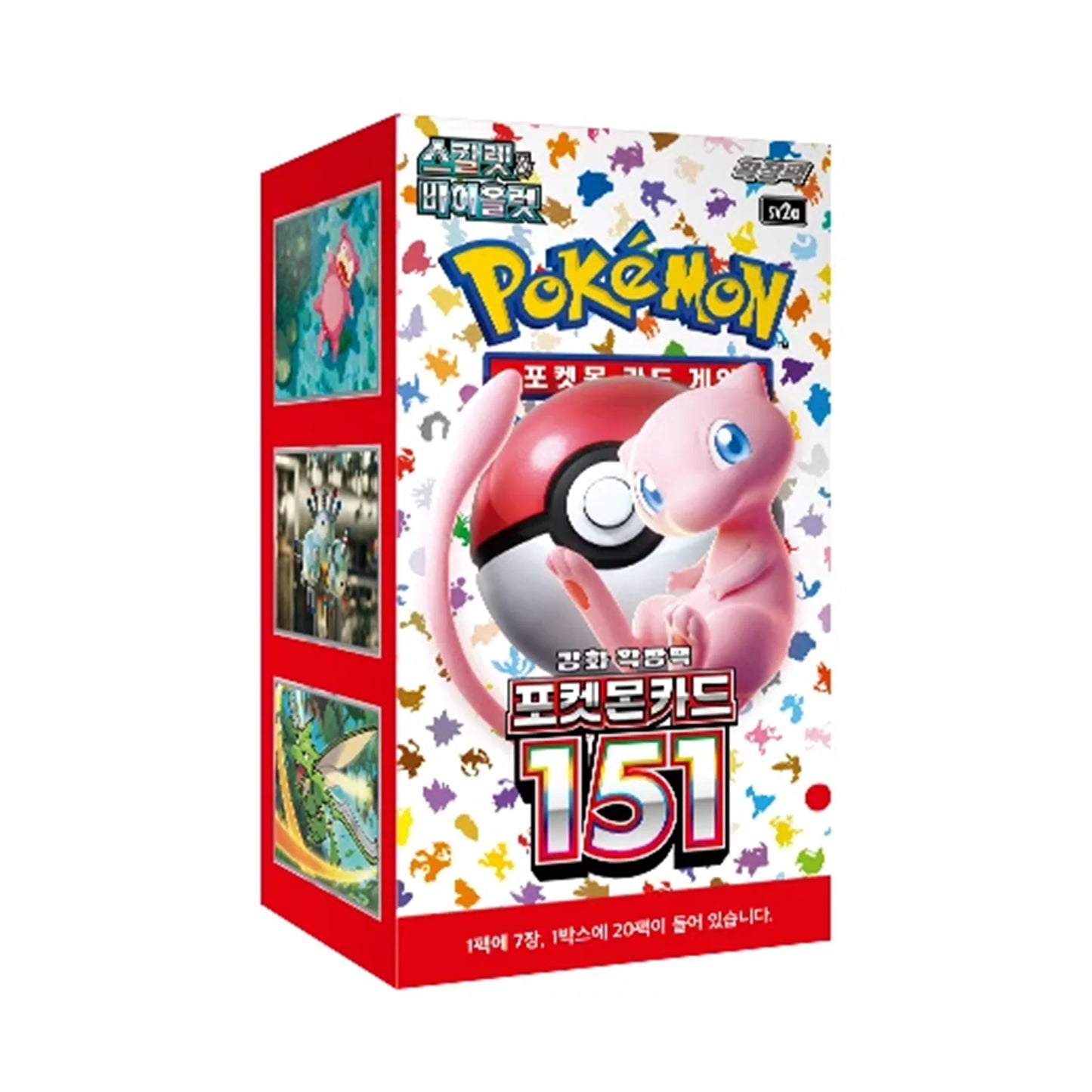 Pokemon Card Scarlet & Violet 151 sv2a Booster Box Expansion (Korean Version)