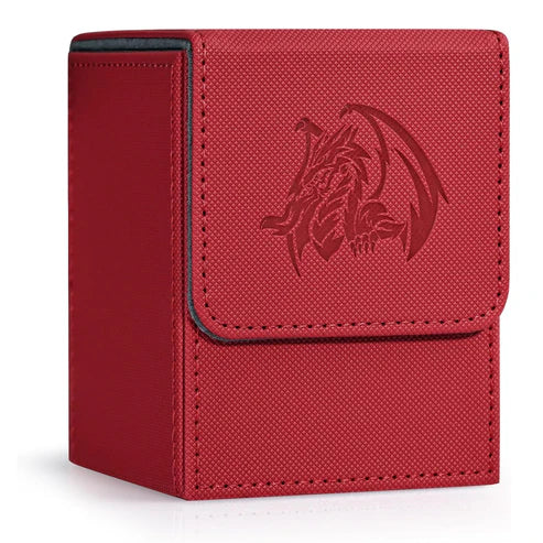 ZLCA Emperor Dragon Deck Box (Red) 100+ Cards Magnetic Case