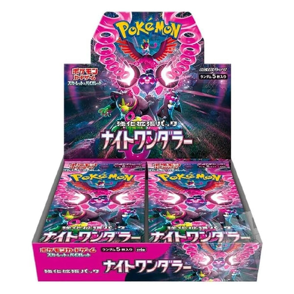 Pokemon Card Game Scarlet & Violet Enhancement Expansion Pack Night Wanderer Booster Box - 30 Packs (Japanese Version)